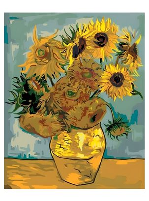 Pintura por Números - Los Girasoles de Van Gogh,hi-res