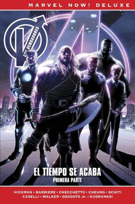 Marvel Now! Deluxe. Los Vengadores De Jonathan Hickman 8 El Tiempo Se Acaba Primera Parte,hi-res