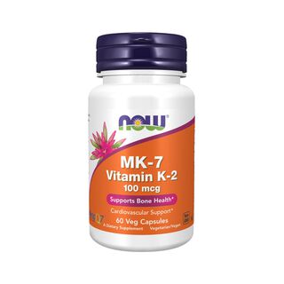 MK-7 Vitamin K-2 100 mcg 60 caps - Now Foods,hi-res
