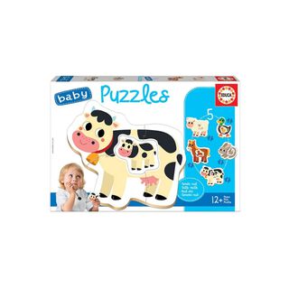 Puzzle Baby 2 A 4 Piezas La Granja Educa - PS,hi-res