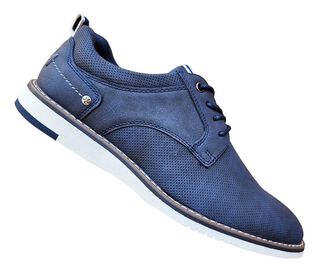 Zapatos Casuales Semi-formales Para Caballeros Blue 7433,hi-res