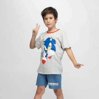 Pijama Niño Lets Go Azul Sonic,hi-res