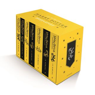 Harry Potter Hufflepuff House Editions Paperback Box Set,hi-res