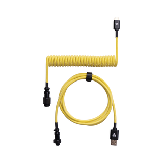 Cable para Teclado Fantech AC701 Coiled USB-C Yellow,hi-res