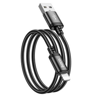 Cable Hoco X89 Wind USB A Lightning 1m 2.4A Negro,hi-res