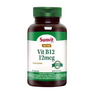 VITAMIN B12 12MCG - 60CAPS, SVL,hi-res