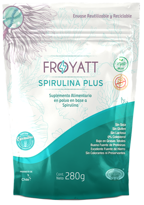 Froyatt Spirulina Plus Alimento Funcional - 280 g,hi-res