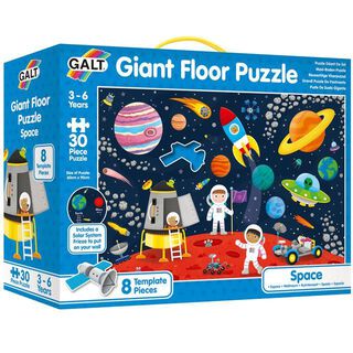 Puzzle gigante suelo espacio 30 pz,hi-res