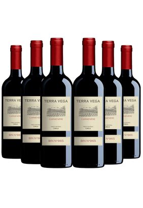 6 Vinos Terra Vega, Carmenere (750 ml 13.5%), Kosher,hi-res