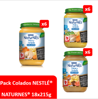 Pack Colados NESTLÉ® NATURNES® 18x215g,hi-res