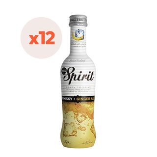12x Licor Spirit Whisky Ginger Botella 5,5° 275Cc,hi-res