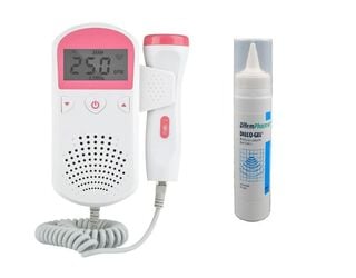 Doppler Fetal Monitor Escucha los Latidos De Tu Bebe + Gel + Pilas,hi-res