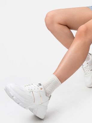 Zapatillas Blanco Casual Mujer Weide SL05,hi-res