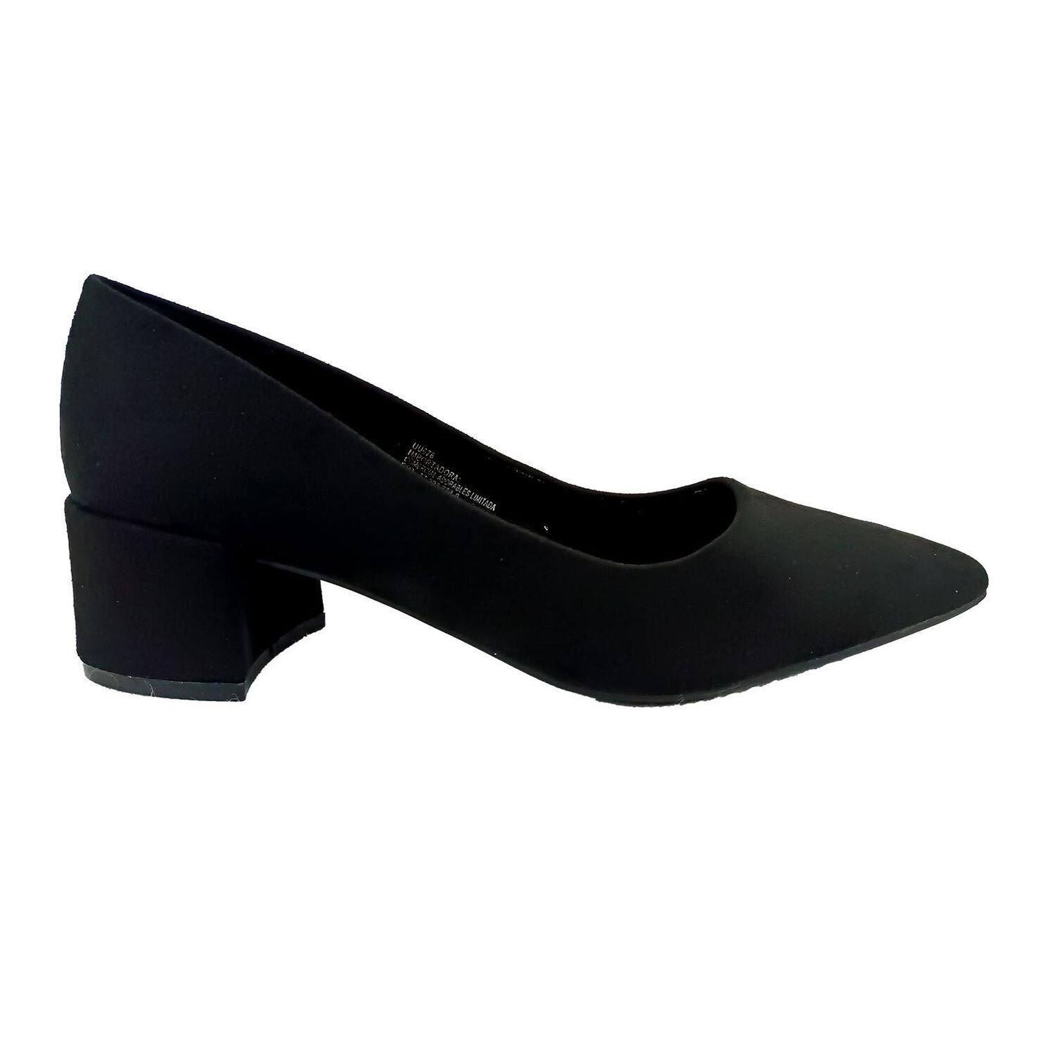 elefante Anémona de mar Necesario Zapato de Mujer Taco Bajo Cuadrado Negro UU676 - Zapatos de Fiesta |  Paris.cl