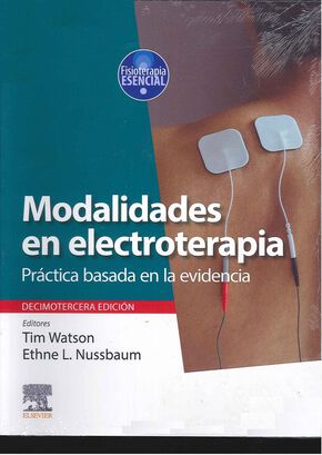 Modalidades En Electroterapia 13 Edicion,hi-res