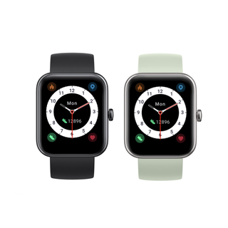 Pack 2 Smartwatch Live 206 42mm Black+Light Green Lhotse,hi-res