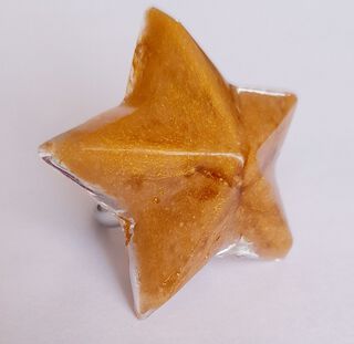 Anillo estrella resina regulable en talla,hi-res