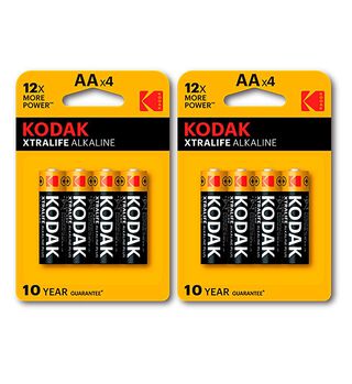 Pack 8 Pilas AA Alcalina Kodak Xtralife,hi-res