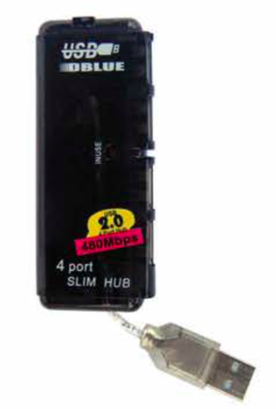 HUB-USB DBLUE 4 PUERTOS DBHUB004,hi-res