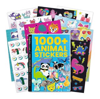 Libro Con Stickers 1000+ Muchos Animales Fashion Angels,hi-res