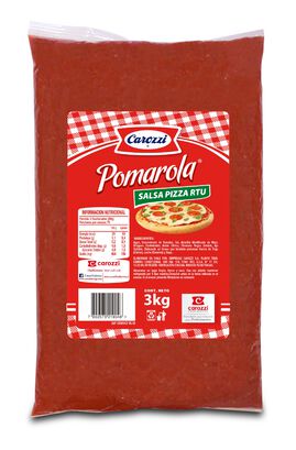 Pack 6 - Carozzi Pomarola Salsa Pizza Lista Para Usar 3 Kg,hi-res
