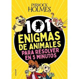 Libro Perrock Holmes 101 Enigmas De Animales -948-,hi-res