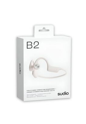Audífonos Premium Sudio B2 Conducción Osea Bluetooth White,hi-res