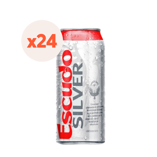 24X Cerveza Escudo Silver Lata 5° 473Cc,hi-res