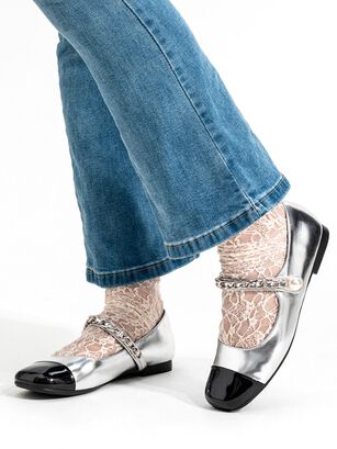Zapatos Taco Plateado Formal Mujer Weide YL68,hi-res