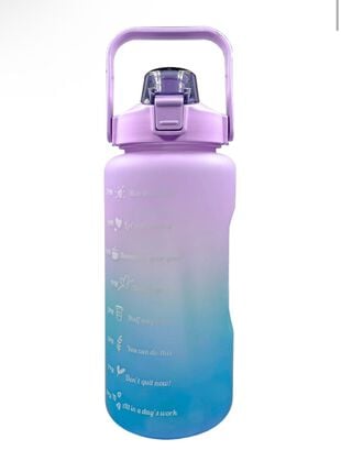 Botella De Agua 2L Con Marcador Tiempo,hi-res