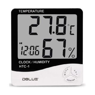 Reloj digital Dblue Termohigrometro Humedad,hi-res