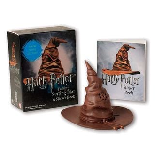 Figura Harry Potter Talking Sorting Hat And Sticker Book,hi-res