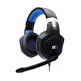 Audifono Gamer Pro Over Ear Para PC Luz Azul Reptilex,hi-res