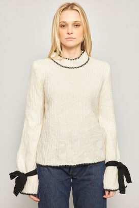 Sweater casual  blanco wildfox talla S 999,hi-res