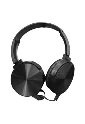Audífono Plus Extra Bass Negro Con Cable Premium,hi-res