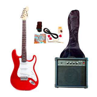 Pack guitarra eléctrica adulto con ampli 15W y accesorios,hi-res