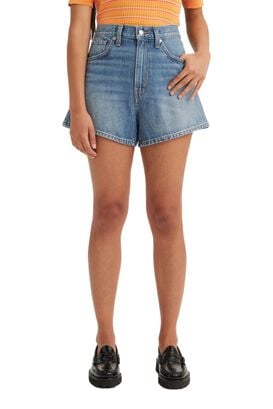 Shorts Mujer High Waisted Azul Levis A1965-0011,hi-res
