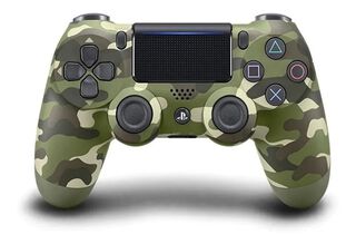 Sony Control Ps4 Inalámbrico Dualshock4 Green Camouflage,hi-res
