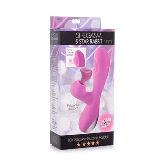 Vibrador & Succionador Rabbit Pink 10X,hi-res