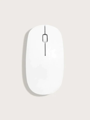 Mouse Ratón Inalámbrico Recargable Bluetooth Dual 24G Blanco,hi-res
