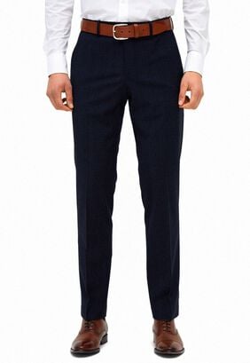 Pantalón Suit Separates Cuadros Navy,hi-res