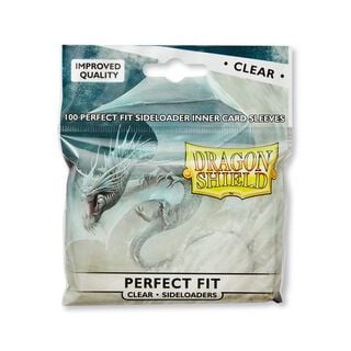 Protector de cartas Dragon Shield Perfect Fit - Clear,hi-res