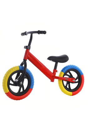 Bicicleta Equilibrio Sin Pedales Infantil Aprendizaje Roja,hi-res