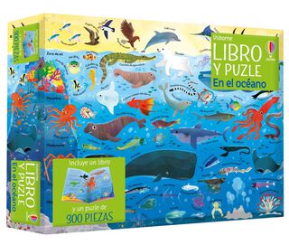 libro y puzzle - EN EL OCEANO (300 piezas),hi-res