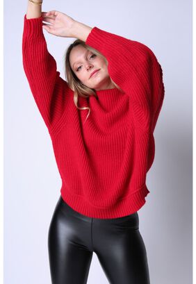 Sweater Canela Rojo Eclipse,hi-res