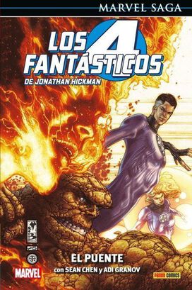 Marvel Saga. Los 4 Fantásticos De Jonathan Hickman 1 El Puente,hi-res
