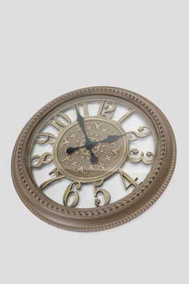 Reloj de Pared Cifras en Relieve Gris Chinitown,hi-res