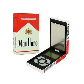 Pesa Balanza Gramera 0,1gr/500gr Cajetilla Cigarrillos,hi-res
