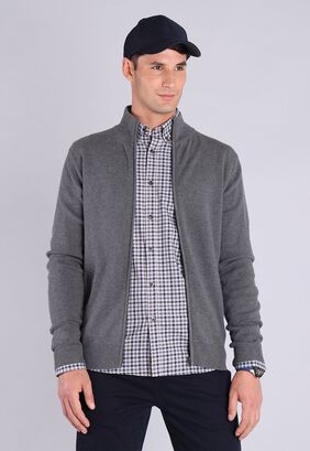 Sweater Full Zipper Arrow,hi-res