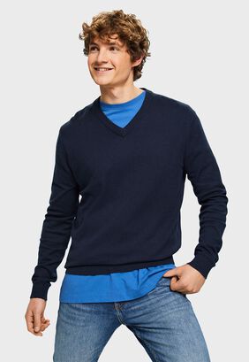 Sweater De Cuello En V Hombre Esprit,hi-res
